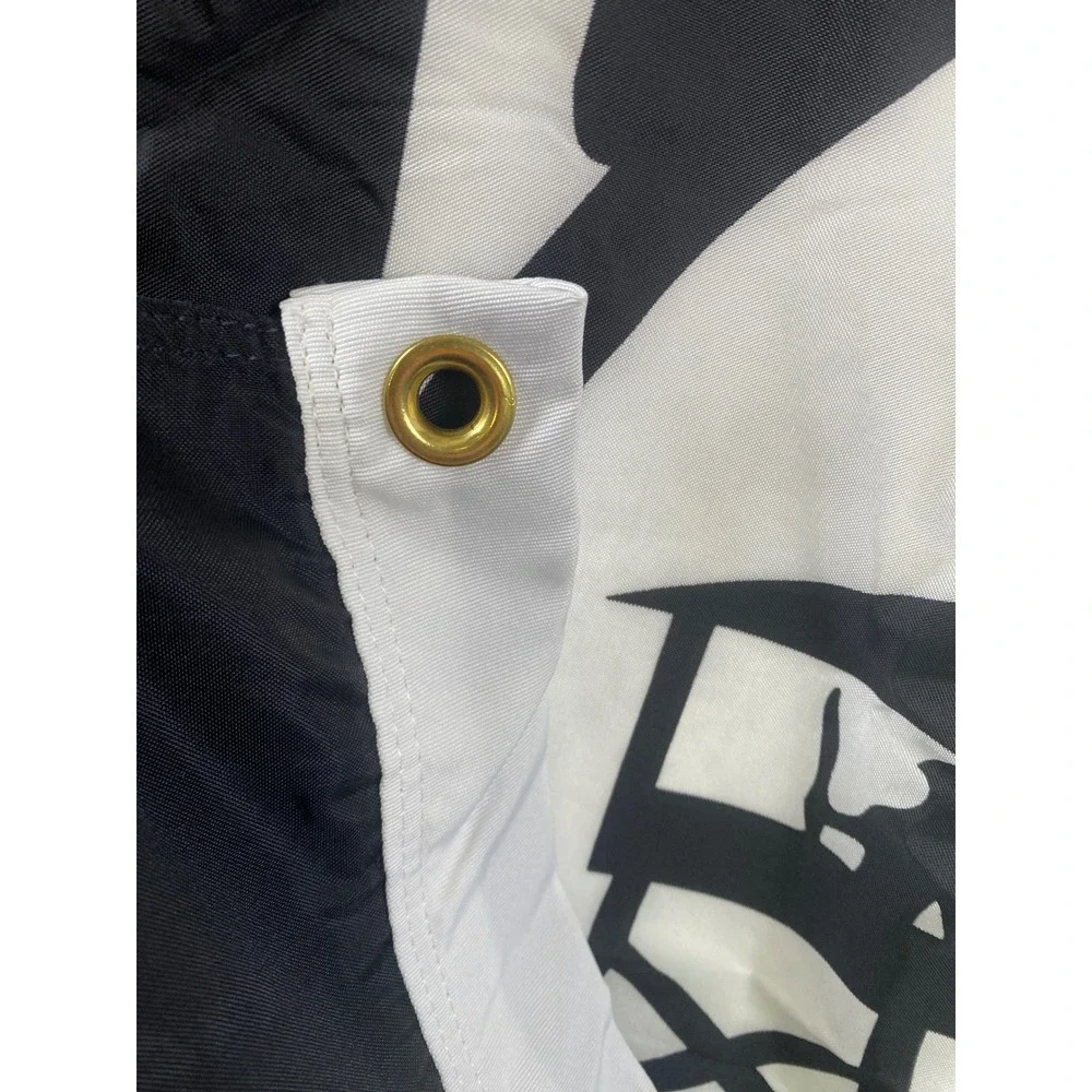 Annin Flagmakers‎ POW-MIA Flag 5x8 FT Nyl-Glo Black Double Sided 378998 USA Made